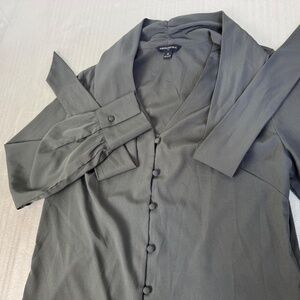 Banana Republic Gray Blouse